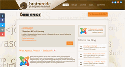 Desktop Screenshot of braincode.it